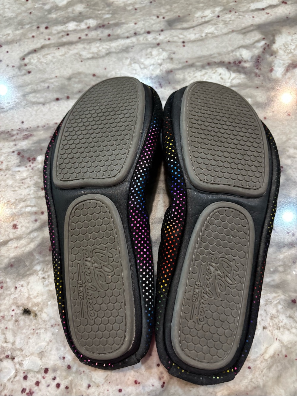 Rainbow dot The Storehouse flats- like new - size 8 - Picture 2 of 4